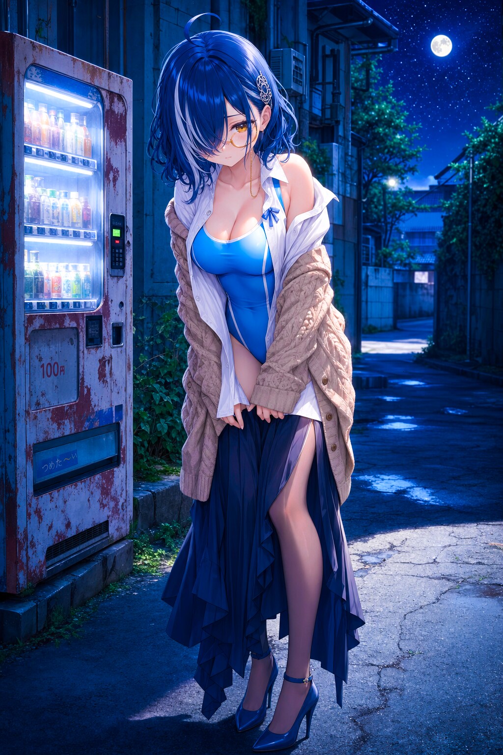 地味子さんと夜デート