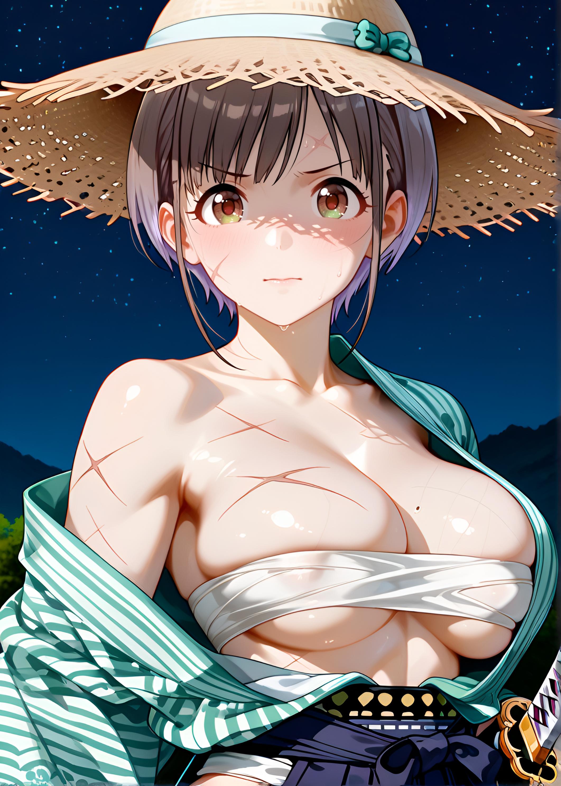 姫野舞依（HimenoMai）刀剣　帯刀
