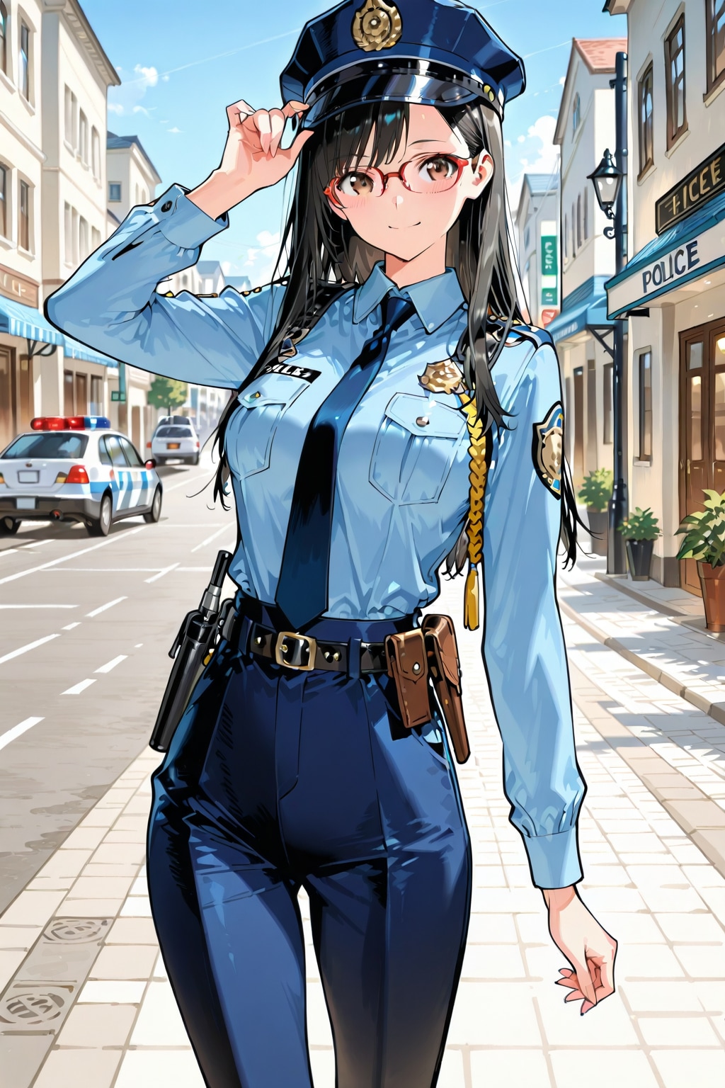 警察官 | の人気AIイラスト・グラビア