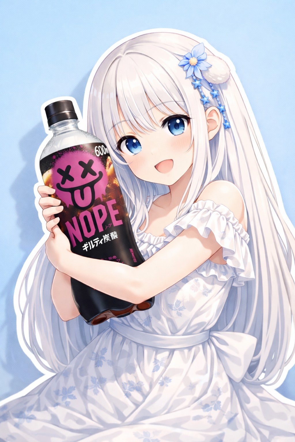 NOPEでひと息なホタテちゃん