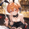 バニー手コキ 3枚目
