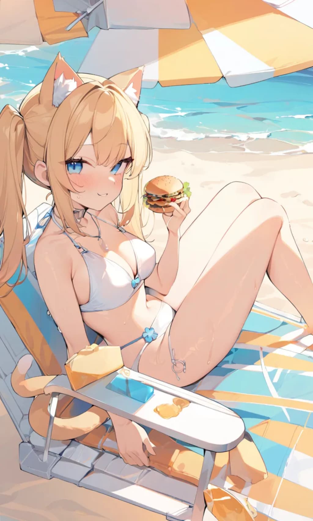 こるり「ハンバーガーうめえ」まや「暴れたあとはおいしいだろうよ」