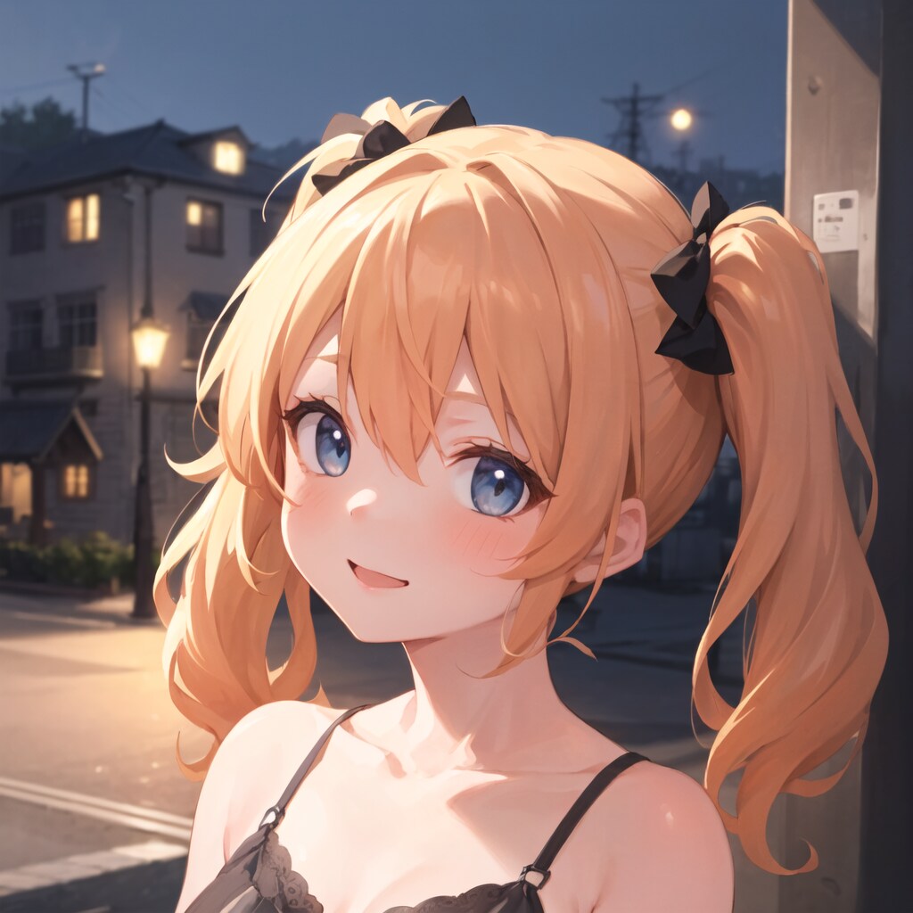 夜のお散歩