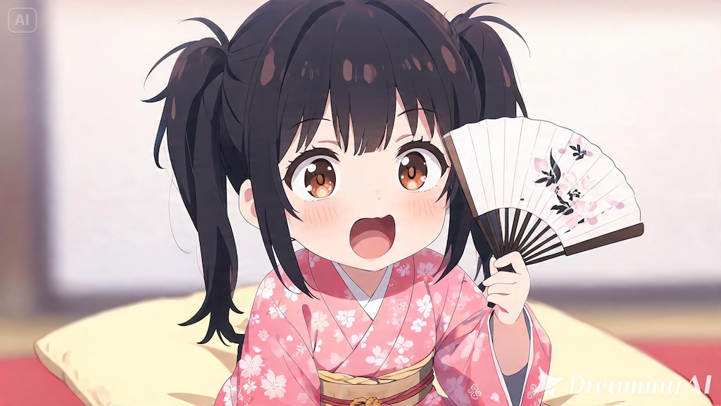✘今日は何の日？（年月日固定＋チビキャラ複数）のテスト生成（ＡＩによる違いを比較）