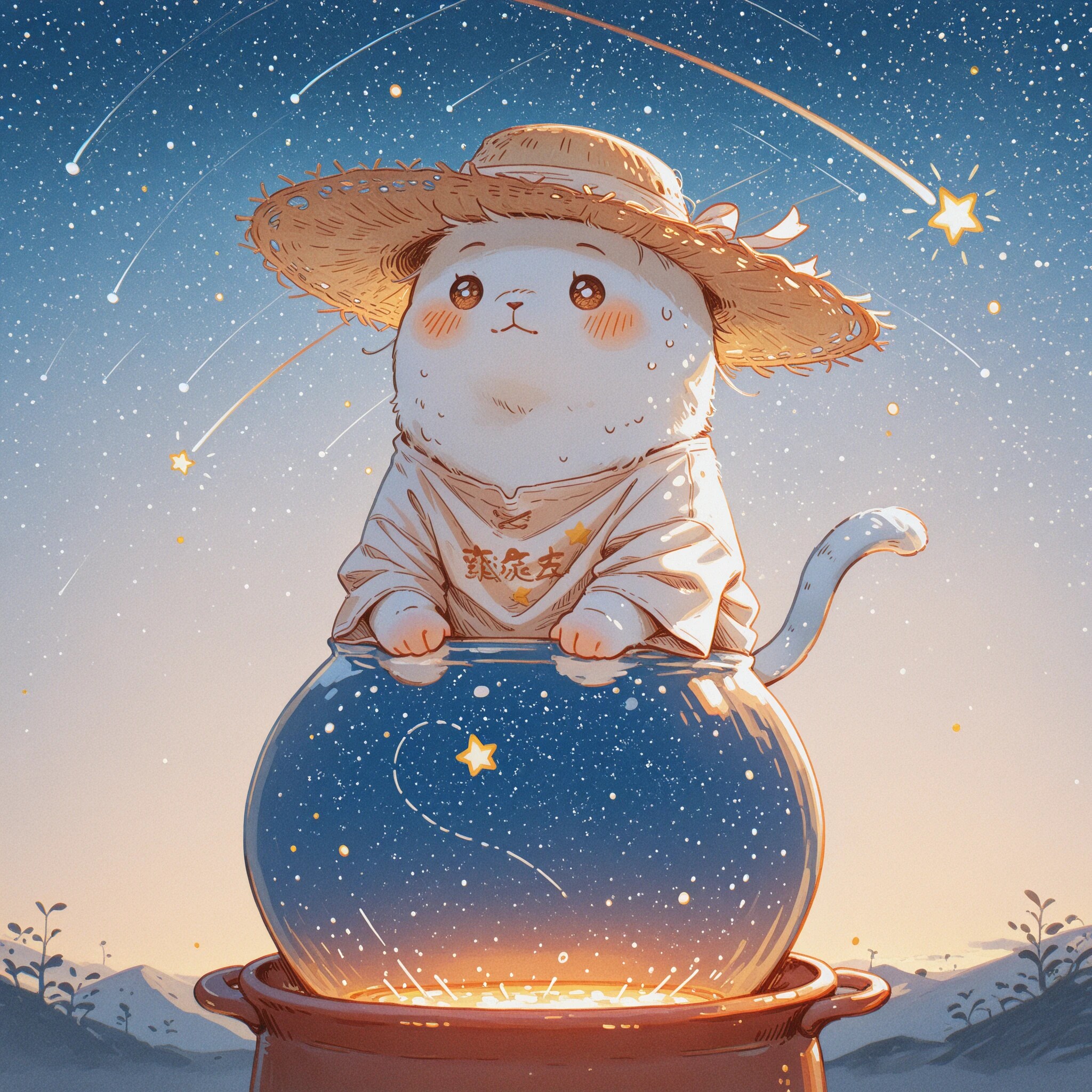 星集めのオコジョさん