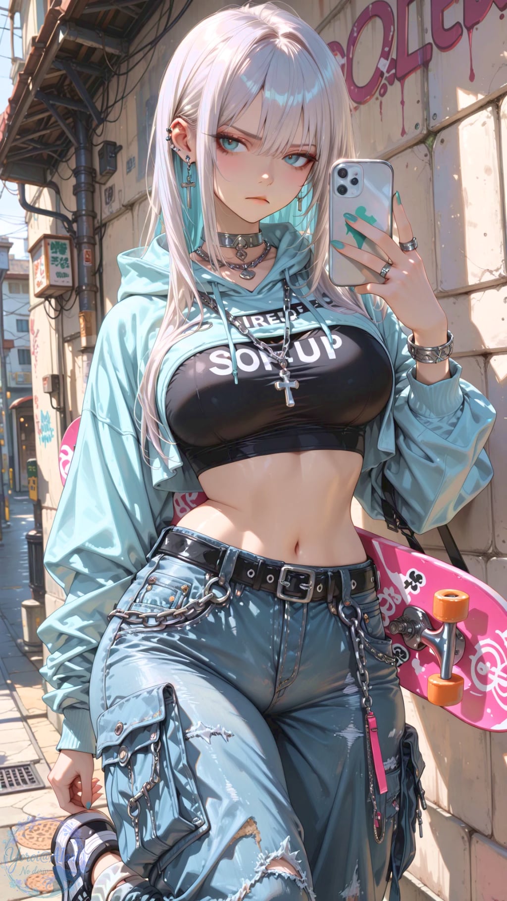 霜崎 零 – スケボー