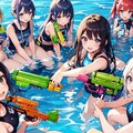 water gun Battle 4枚目