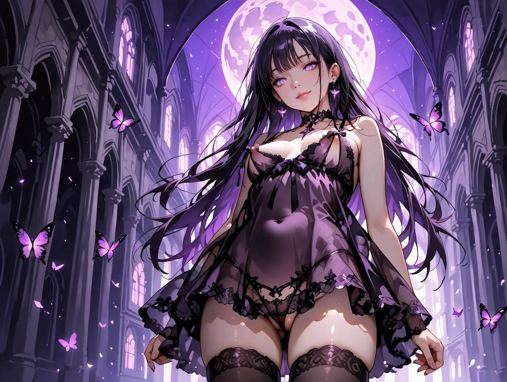 見えそうで見えない☺