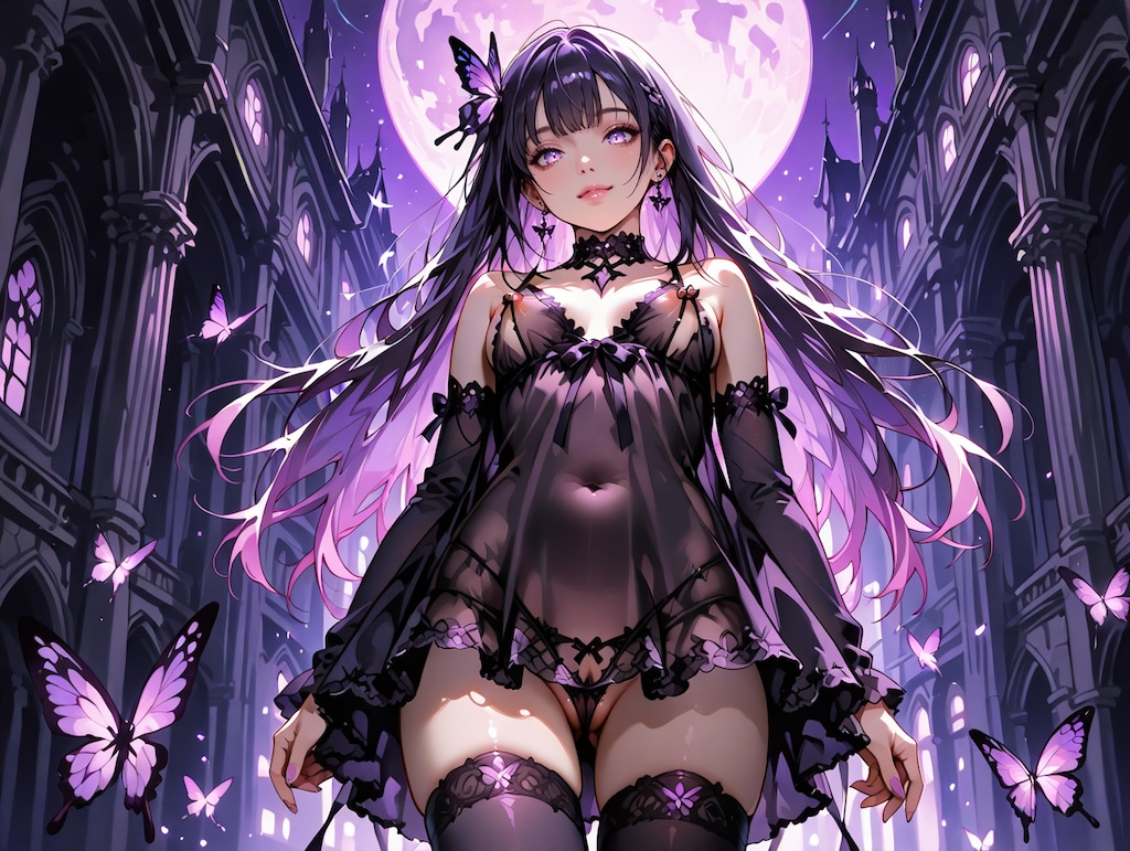 見えそうで見えない☺