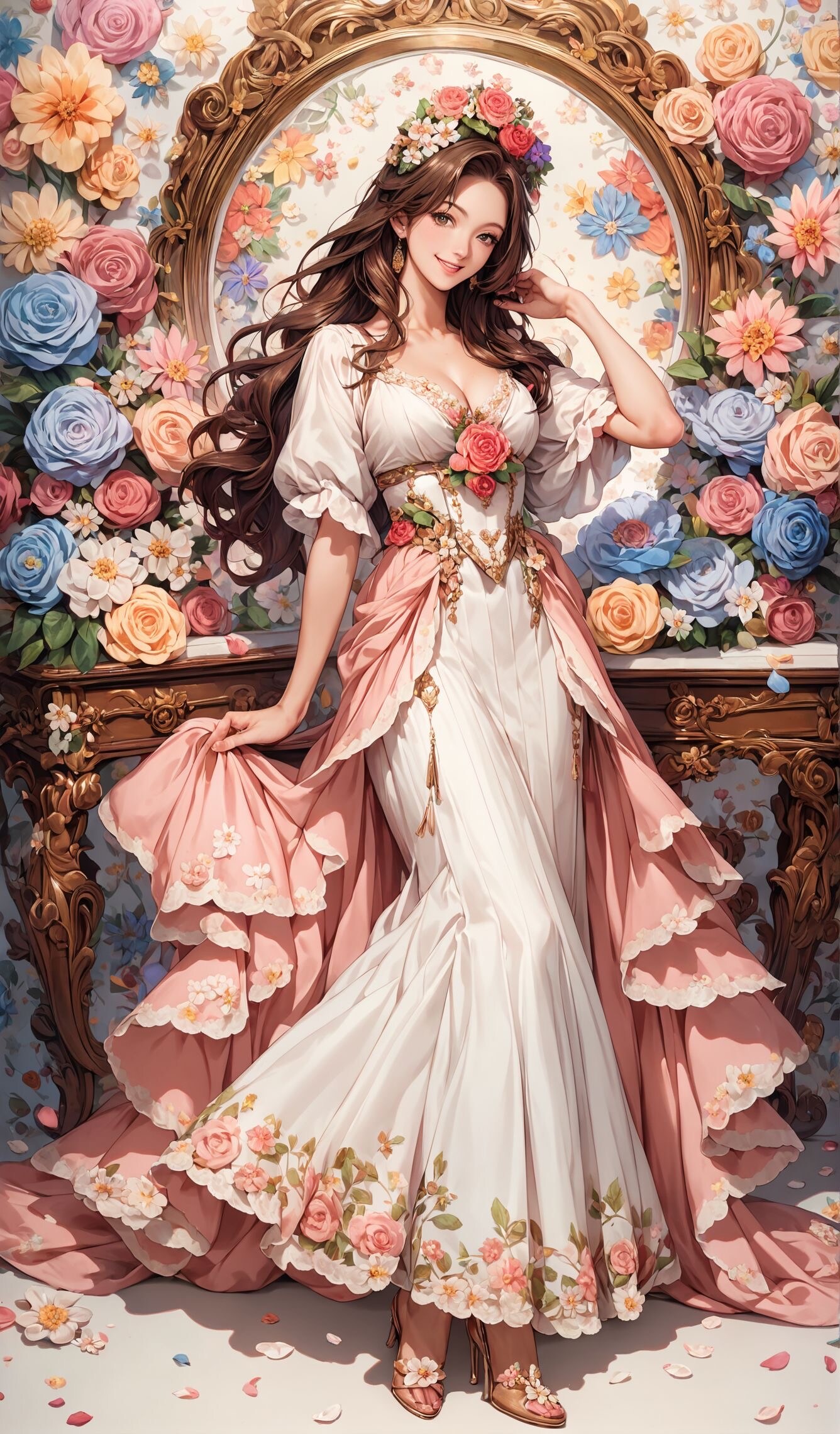 花綺艶嫁　壱 | の人気AIイラスト・グラビア