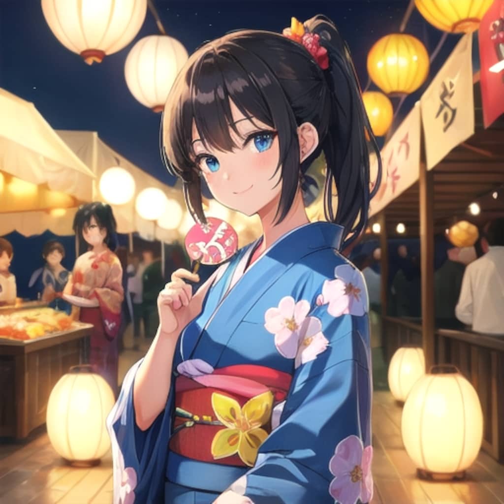 灯りに浮かぶ、君の笑顔。