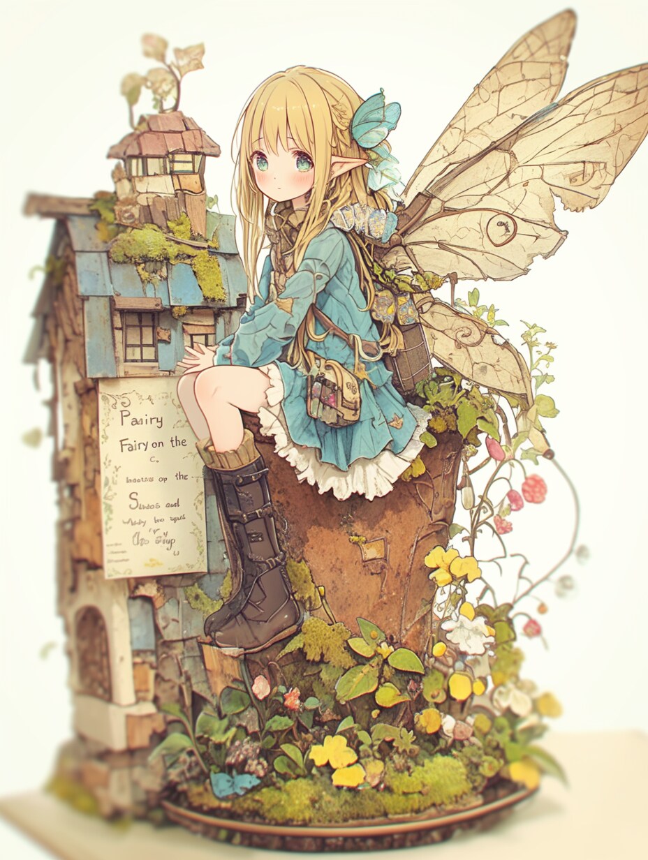 A Fairy on the Cup | の人気AIイラスト・グラビア