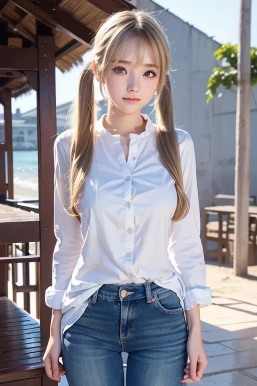ジーンズの女の子 1