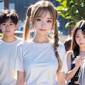 ジーンズの女の子 1 3枚目