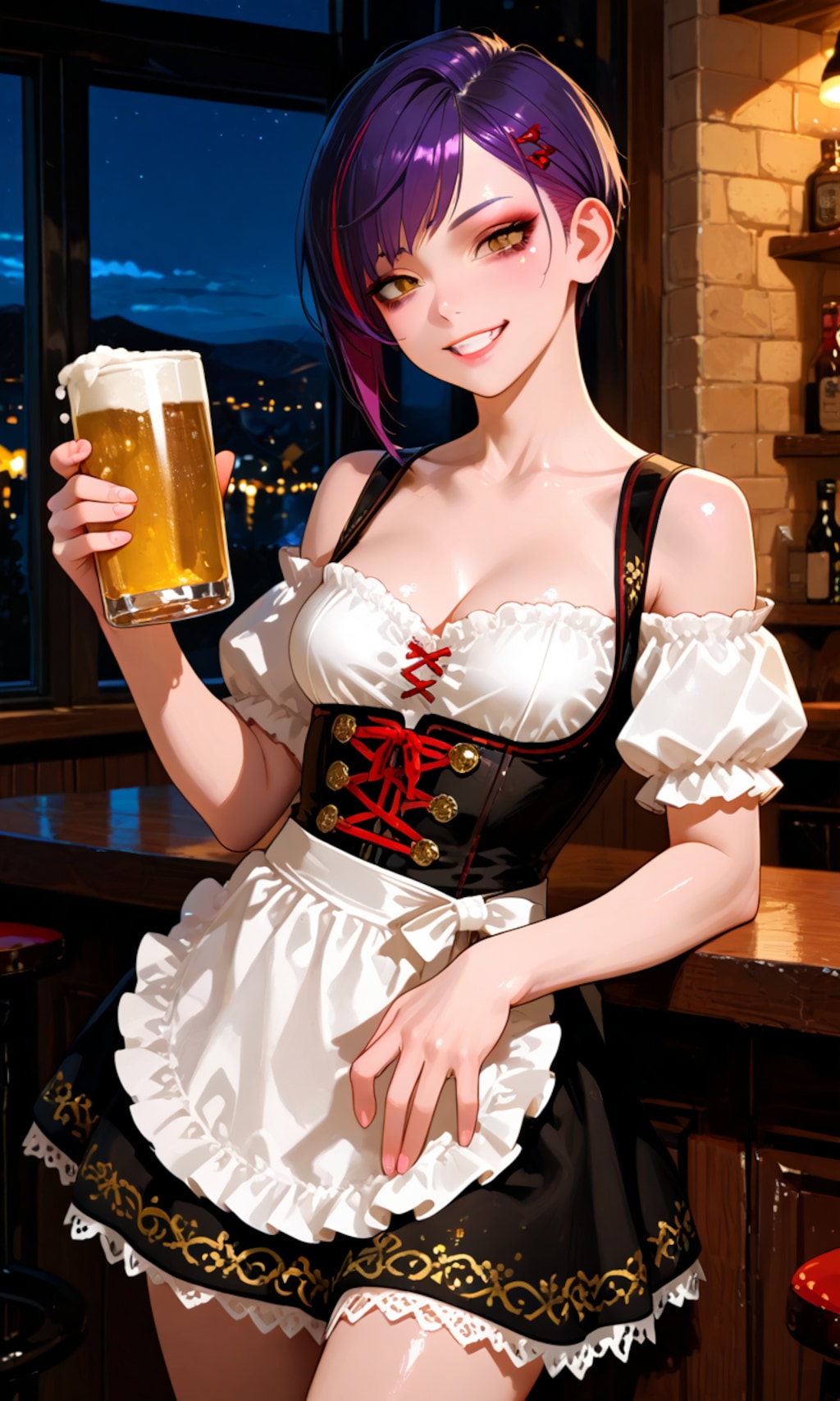 はい、お待たせ〜カンパ〜イ⤴️