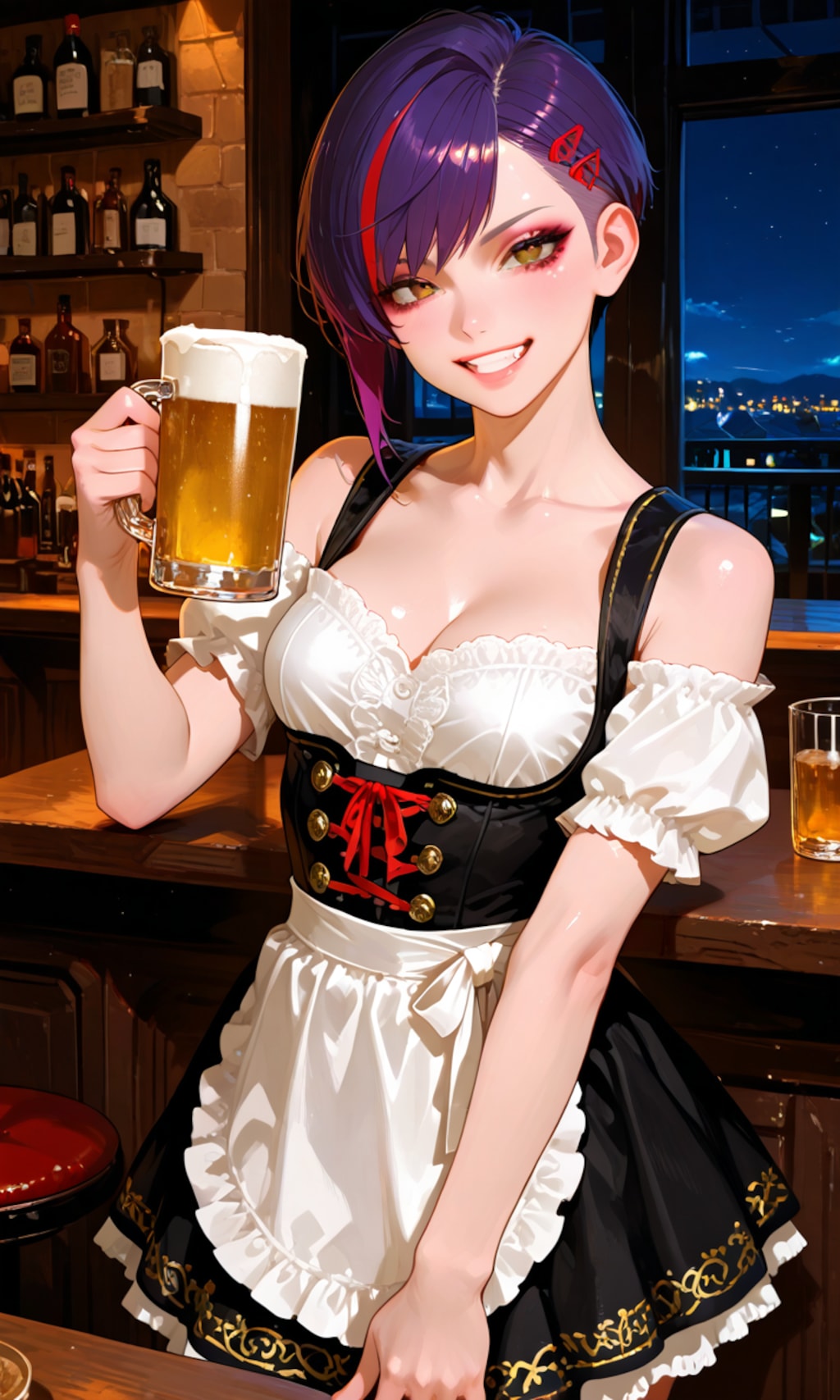 はい、お待たせ〜カンパ〜イ⤴️