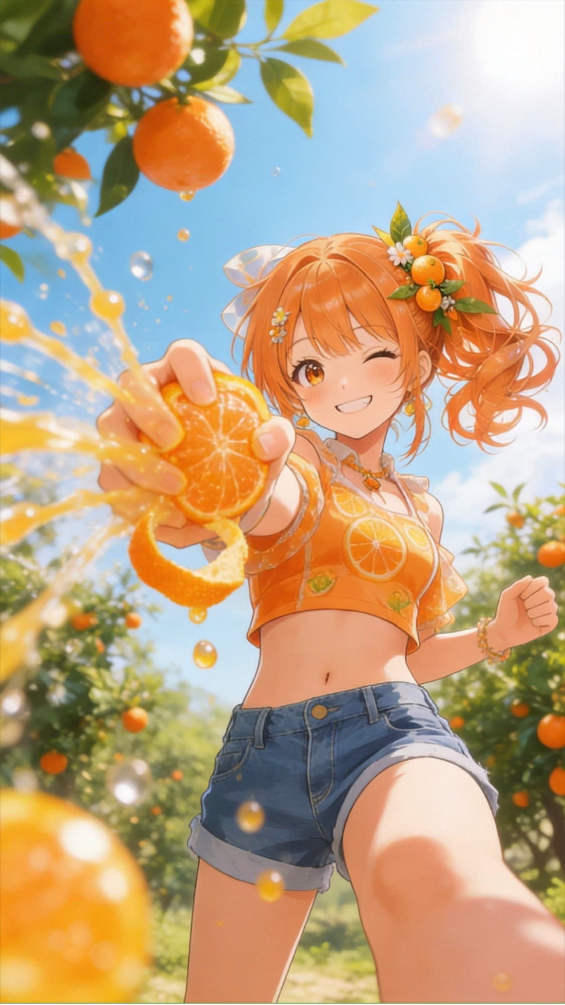 イタズラみかんちゃん🍊✨