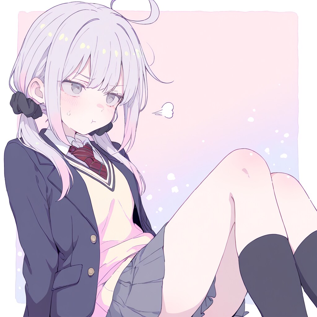 おさげの女の子3