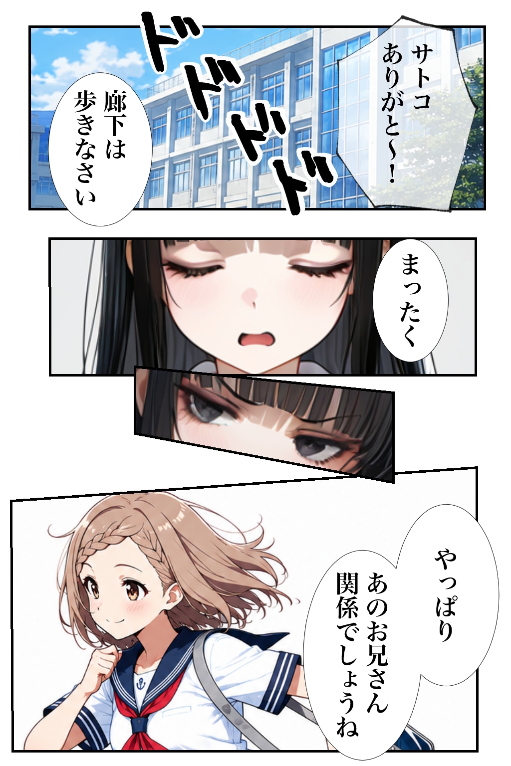 【漫画】ブラコン妹ちゃん　前日譚