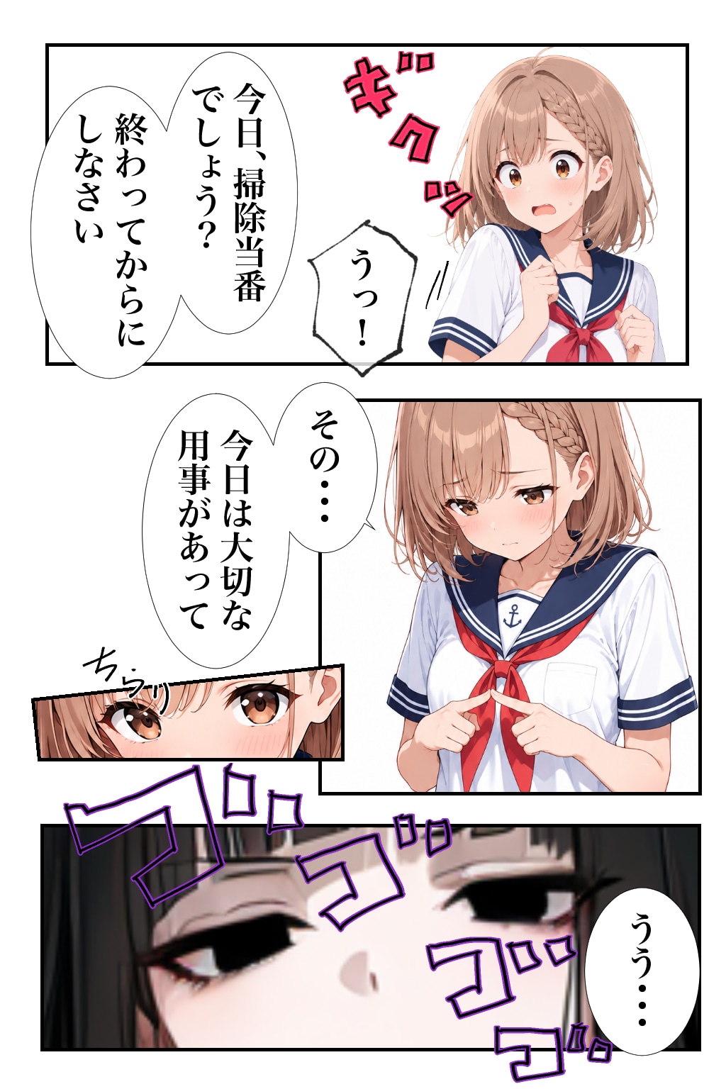 【漫画】ブラコン妹ちゃん　前日譚
