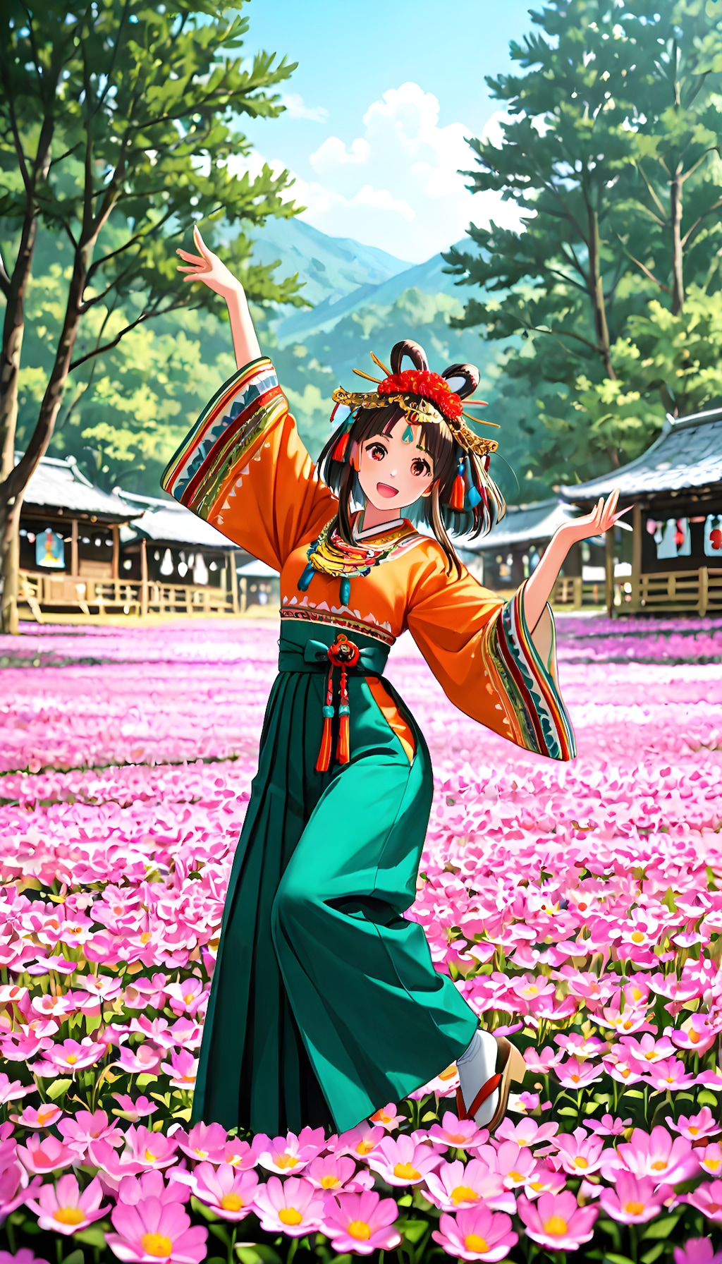 【民族衣装(*´ω`*】