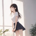 窓際の小夜 2枚目