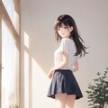 窓際の小夜 4枚目