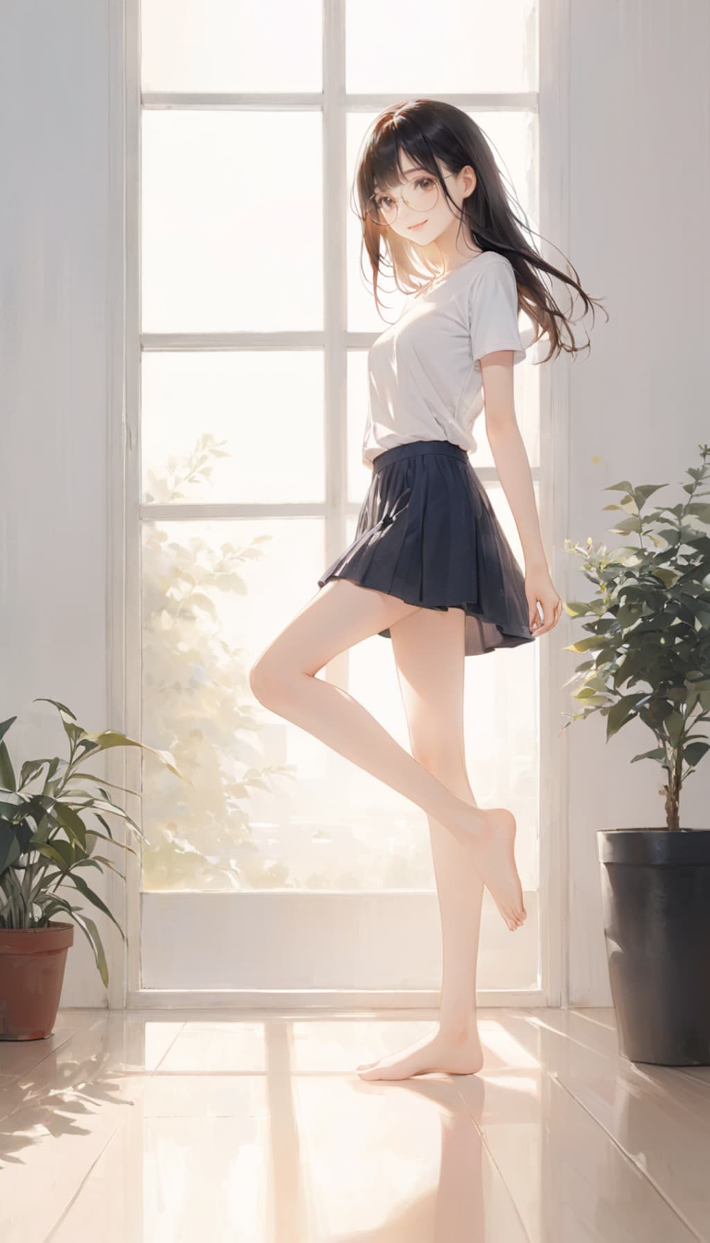 窓際の小夜