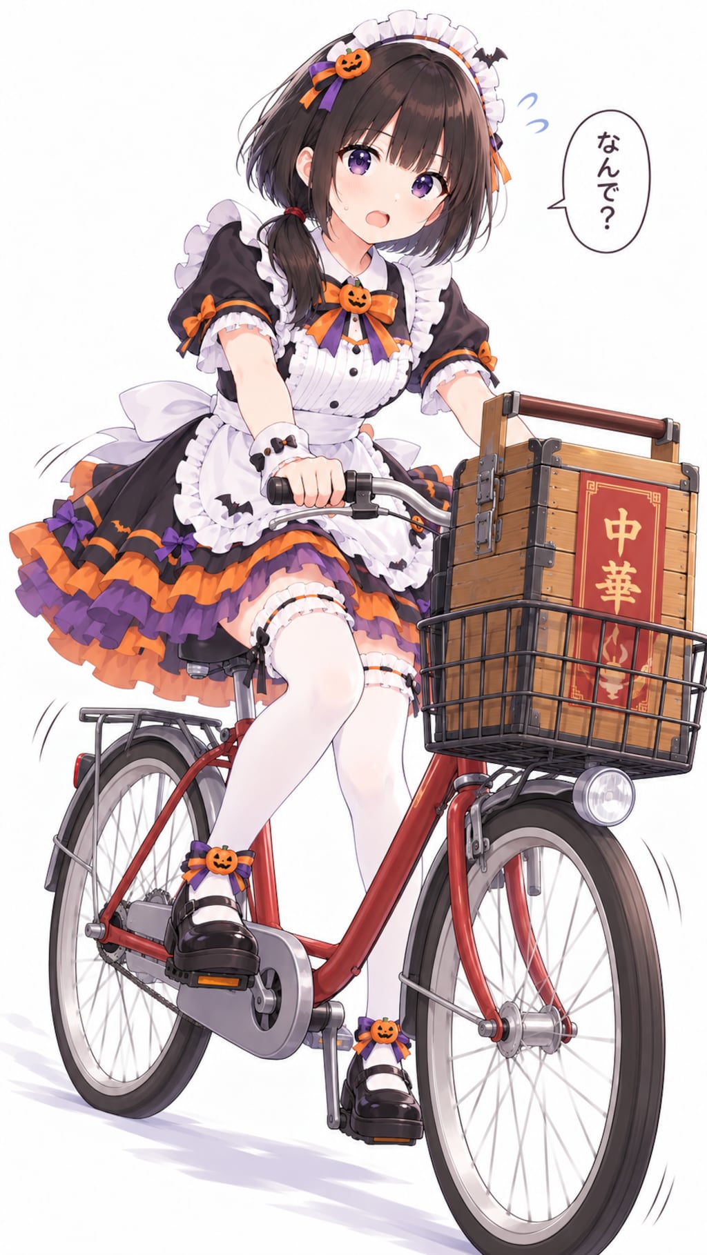 ハロウィンメイドの真城さん