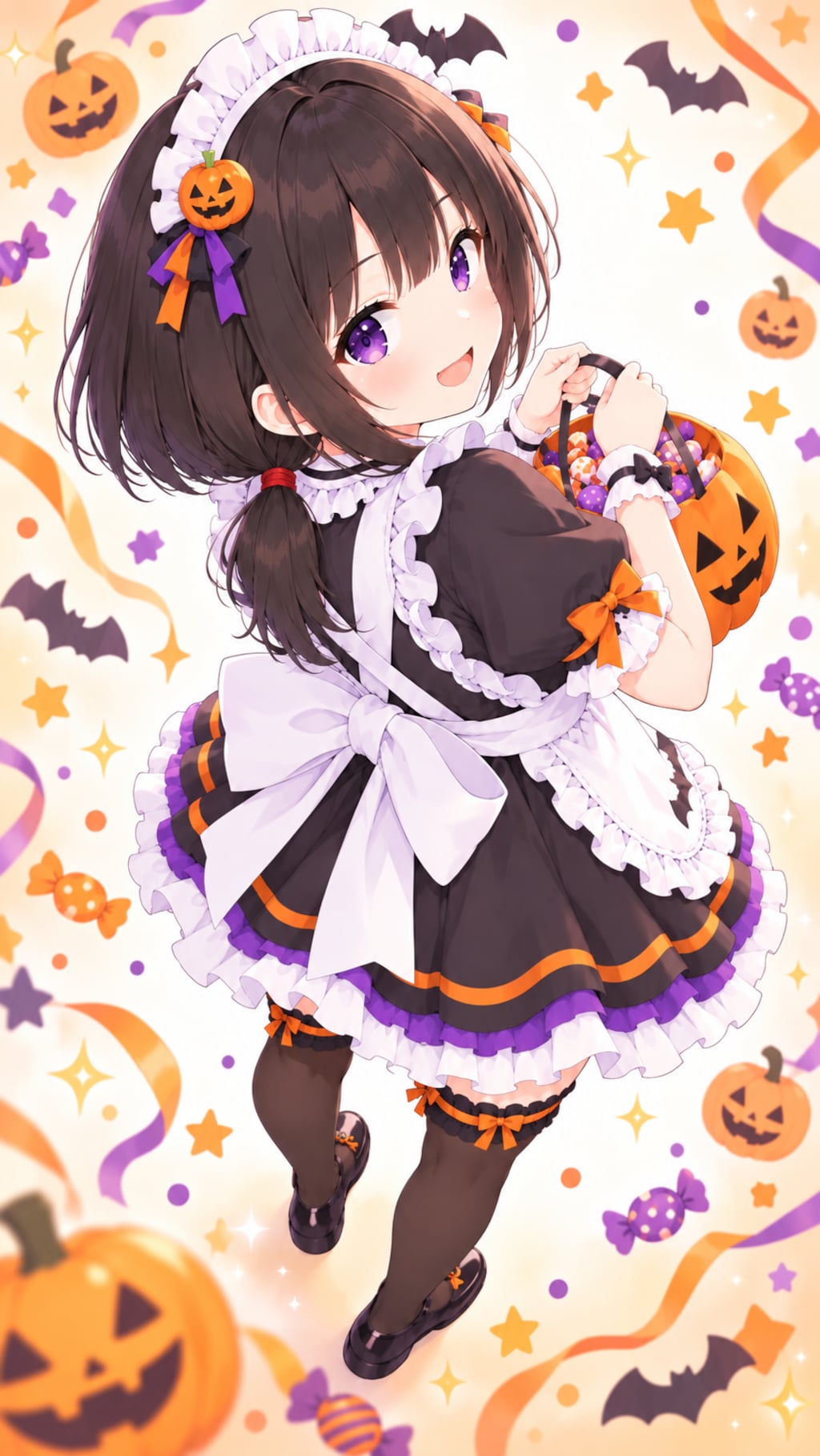 ハロウィンメイドの真城さん