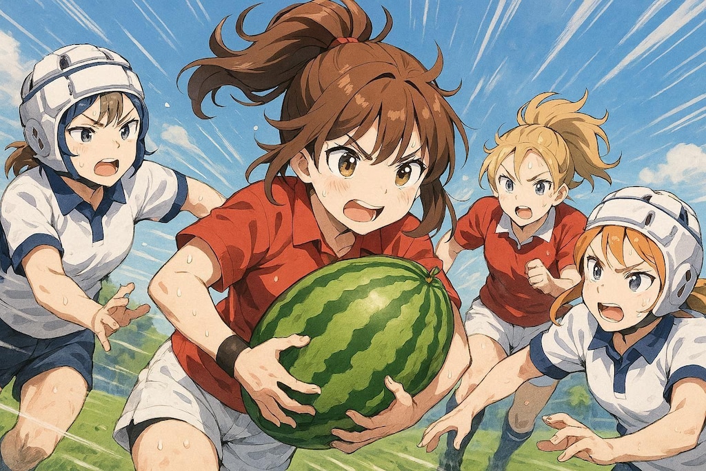 ラグビーボールの代金をケチる方の世界