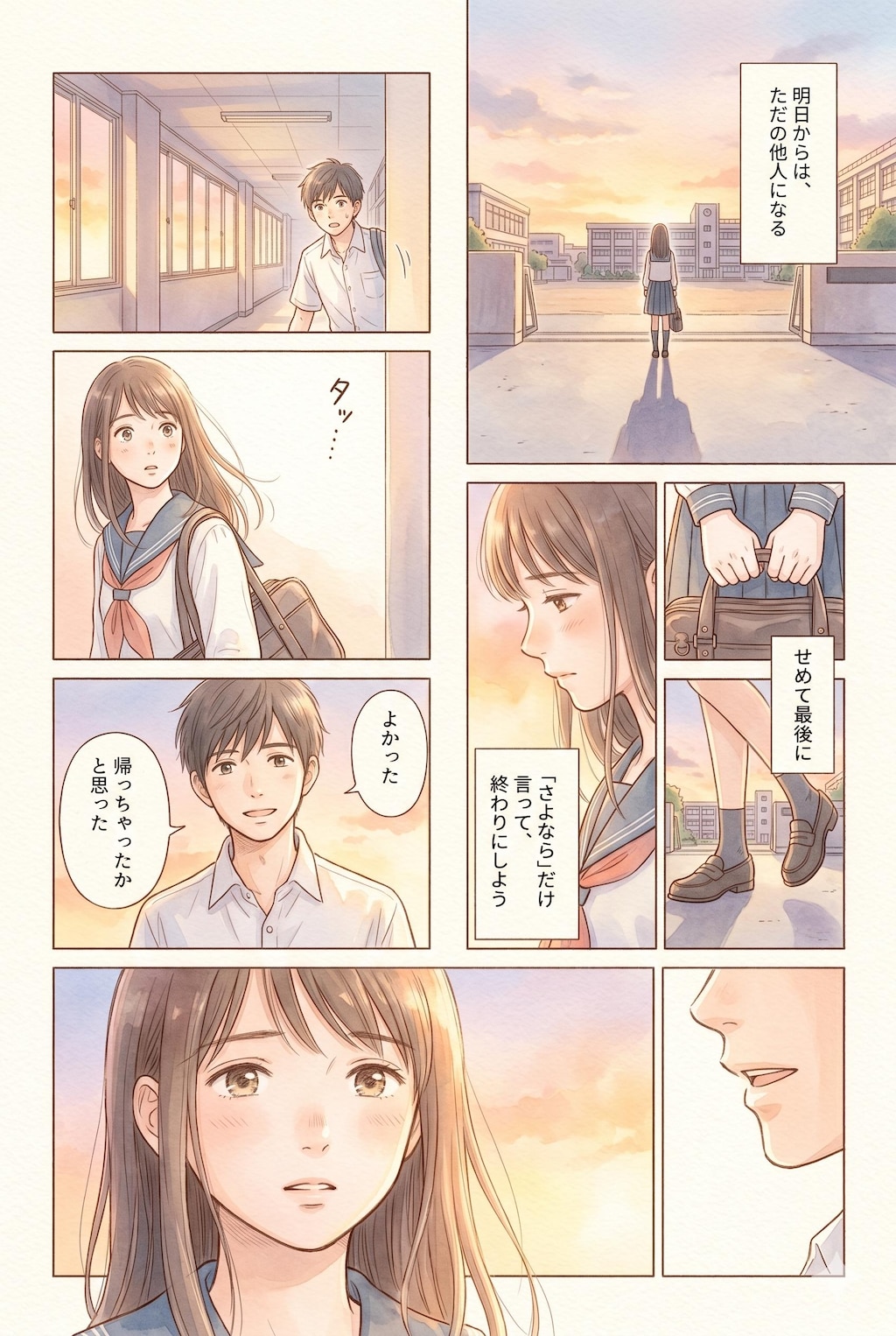 片思いからの卒業式