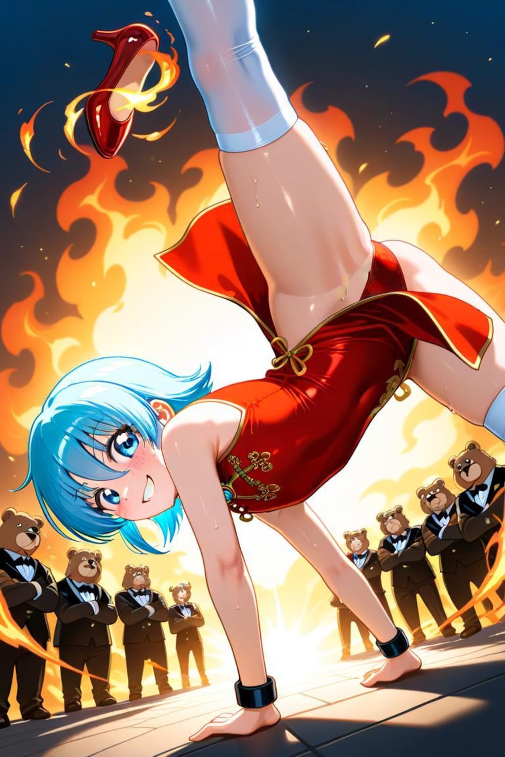 ハヤテのごとく　綾崎ハヤテ　チャイナドレス