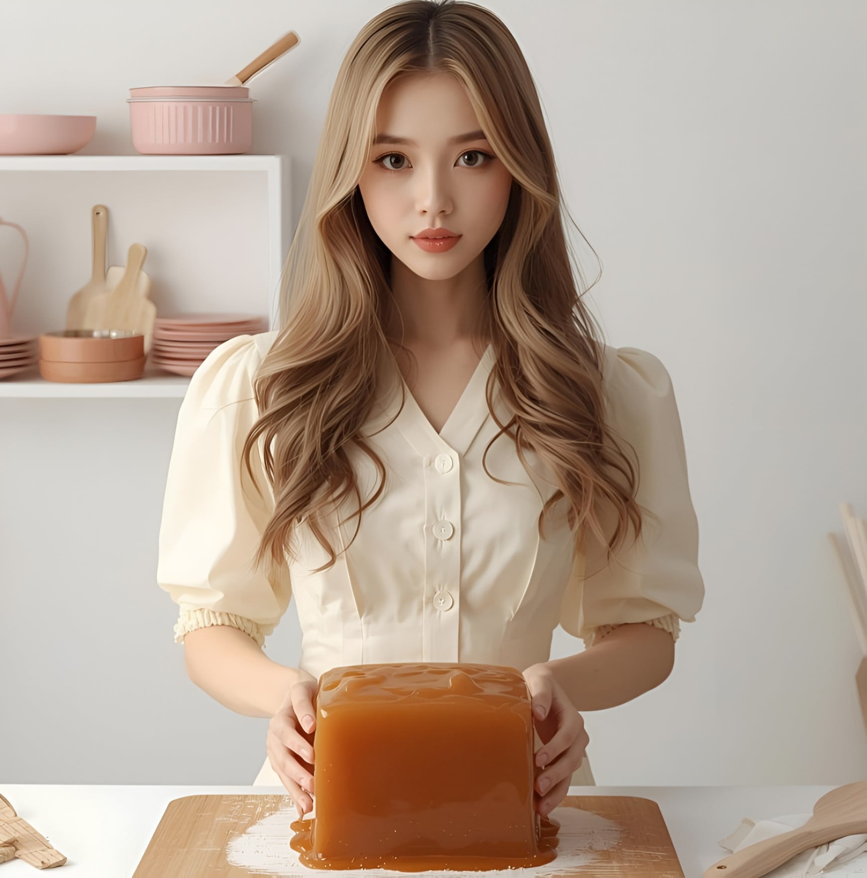 大きな生キャラメル | の人気AIイラスト・グラビア