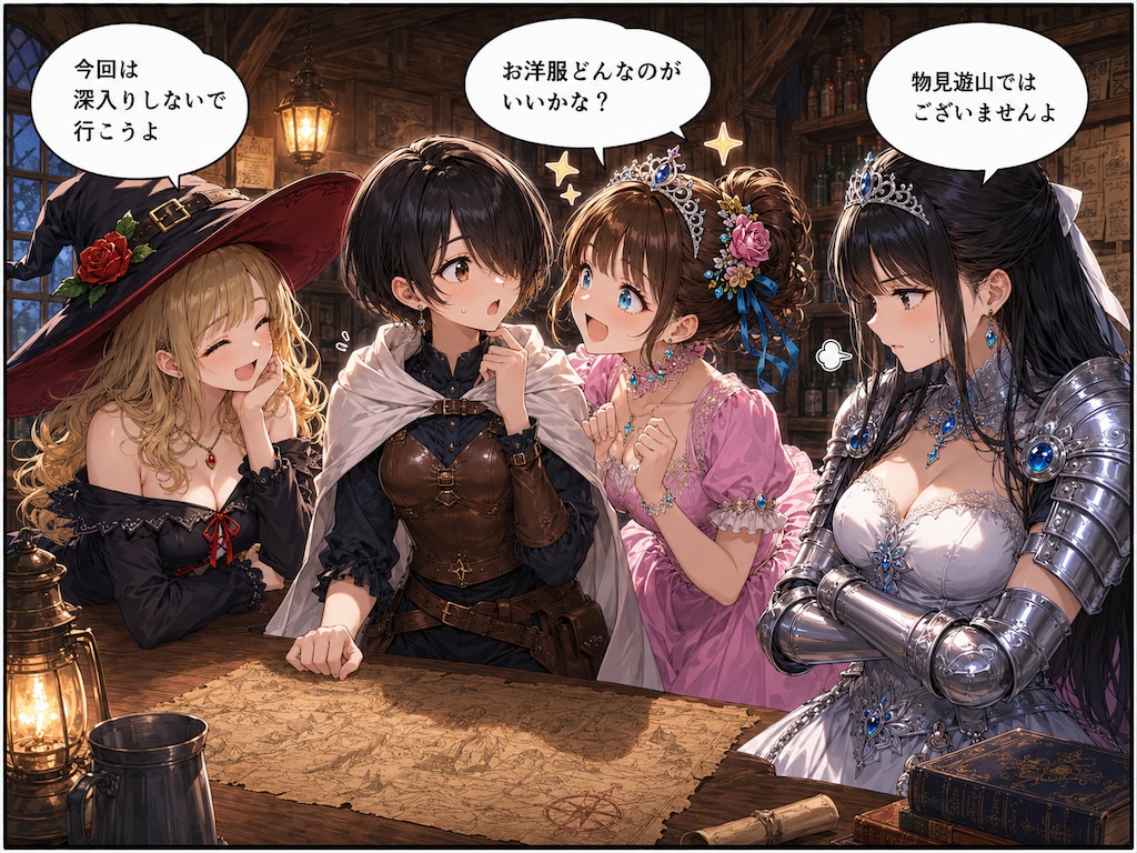 冒険と姫様と姫騎士と