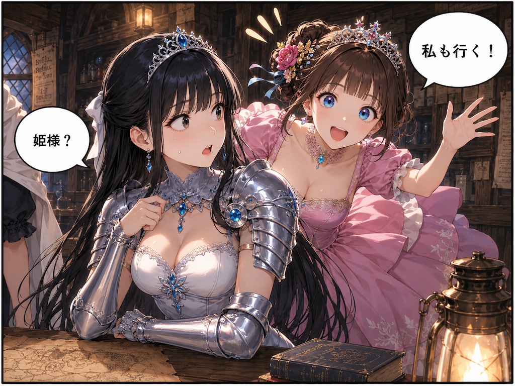 冒険と姫様と姫騎士と