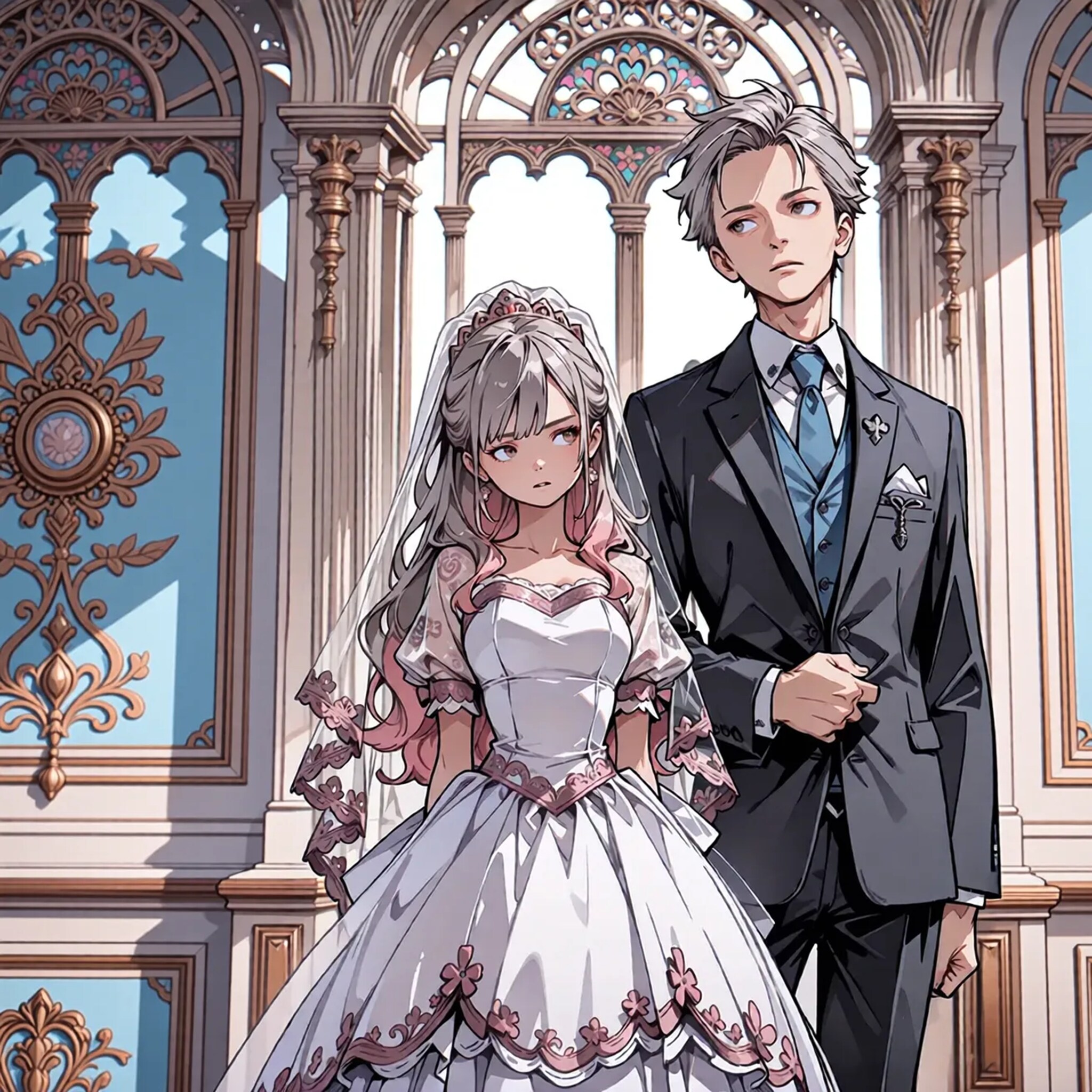 「偽装結婚なんだから、あんま近付かないでよ」 | の人気AIイラスト・グラビア