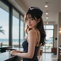 リゾートホテルの受付嬢 2枚目