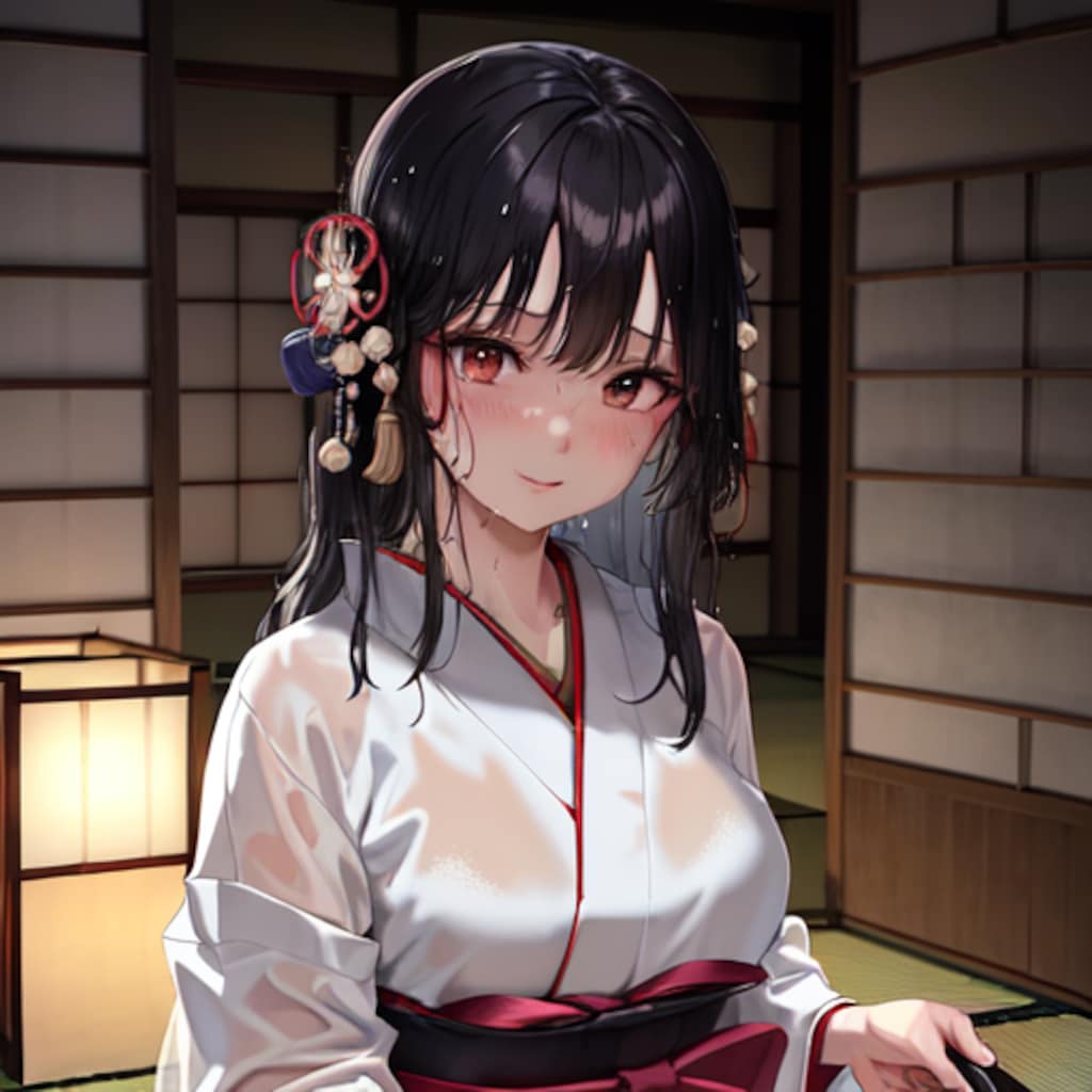 やっと、来てくれましたね。このまま一緒に...(牡丹灯篭な幽霊娘②