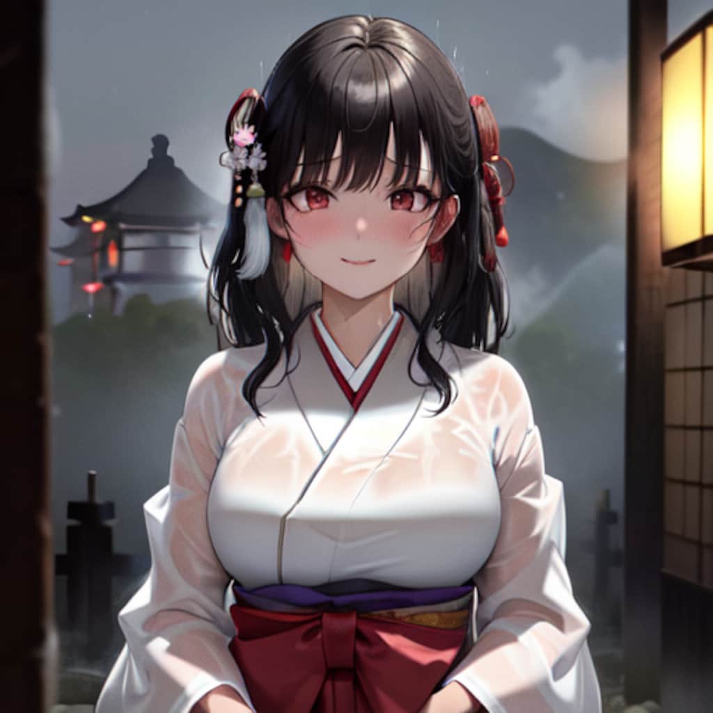 やっと、来てくれましたね。このまま一緒に...(牡丹灯篭な幽霊娘②