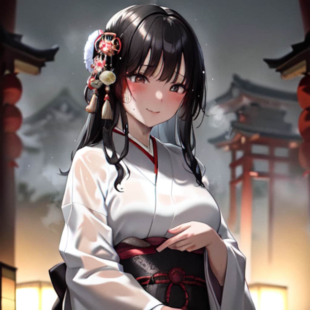 やっと、来てくれましたね。このまま一緒に...(牡丹灯篭な幽霊娘②