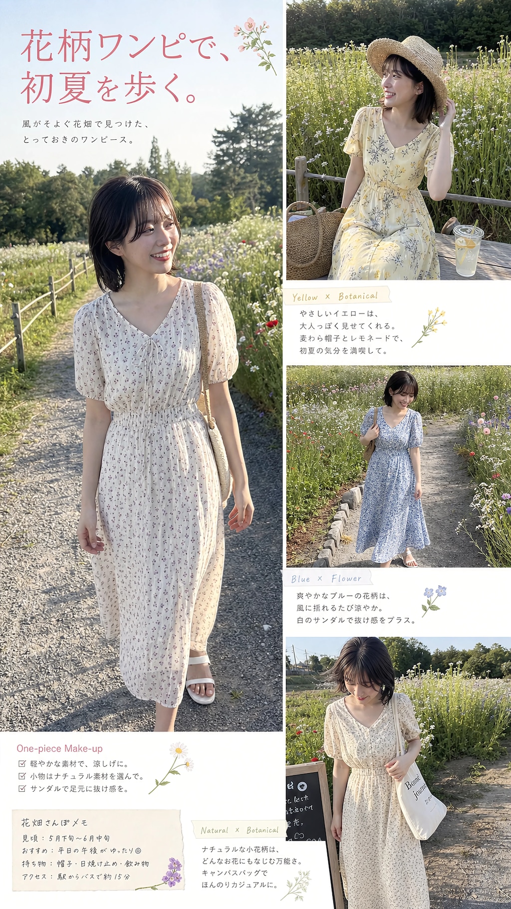 First Summer, White Dress