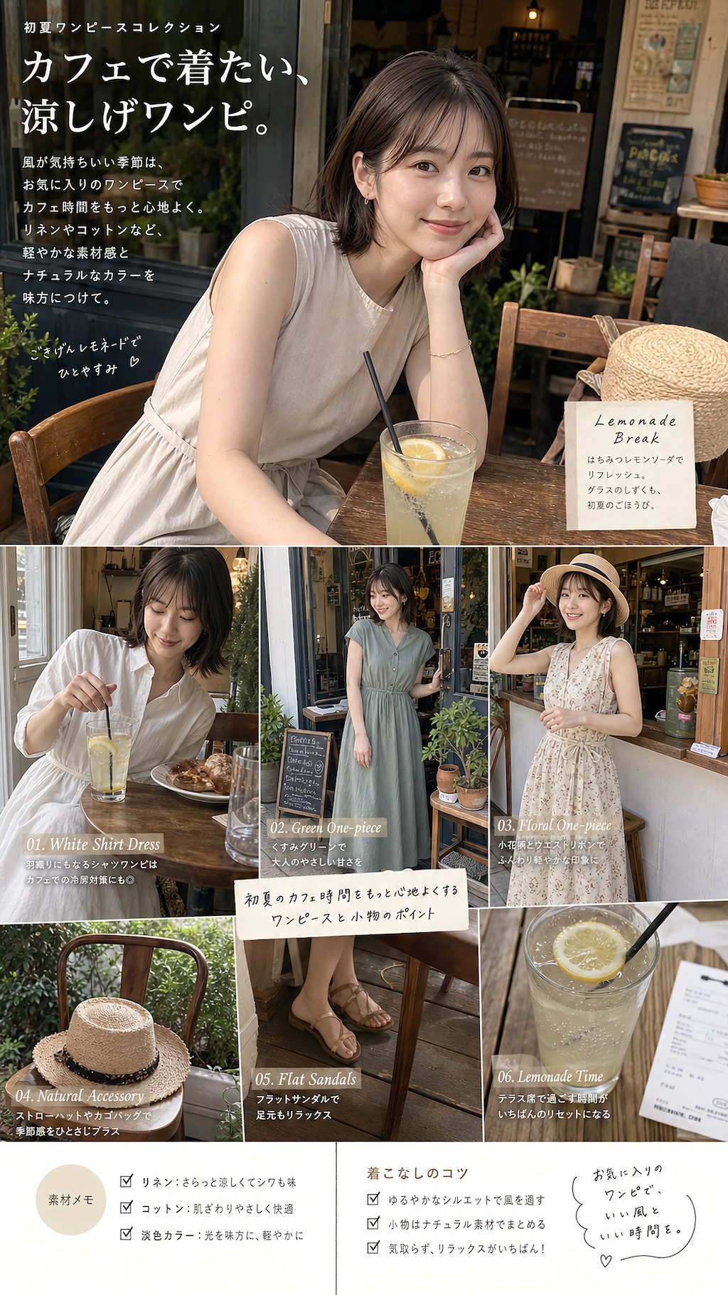 First Summer, White Dress