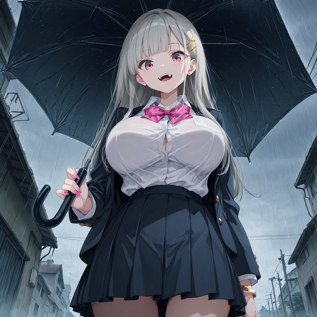 雨の日の・・・