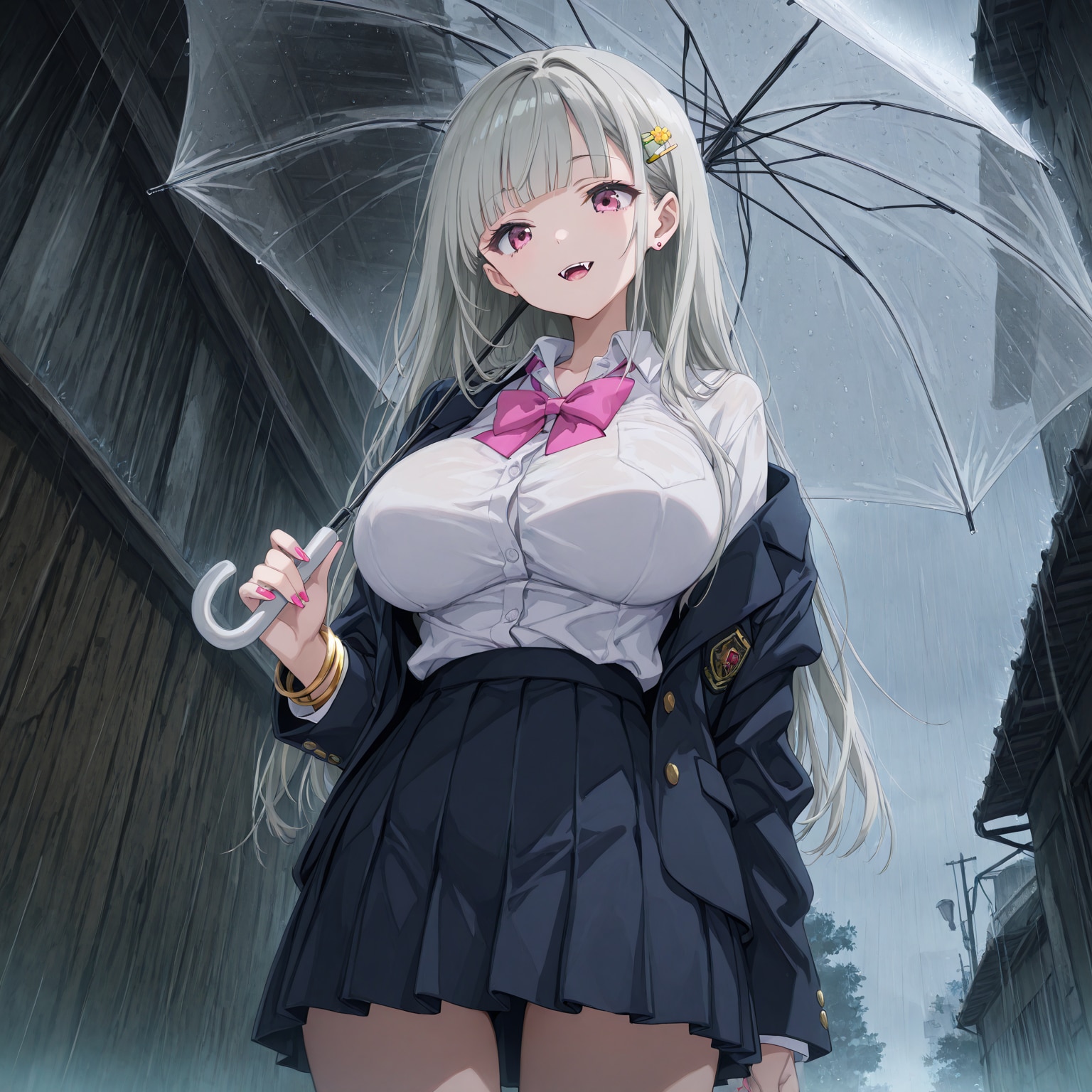 雨の日の・・・