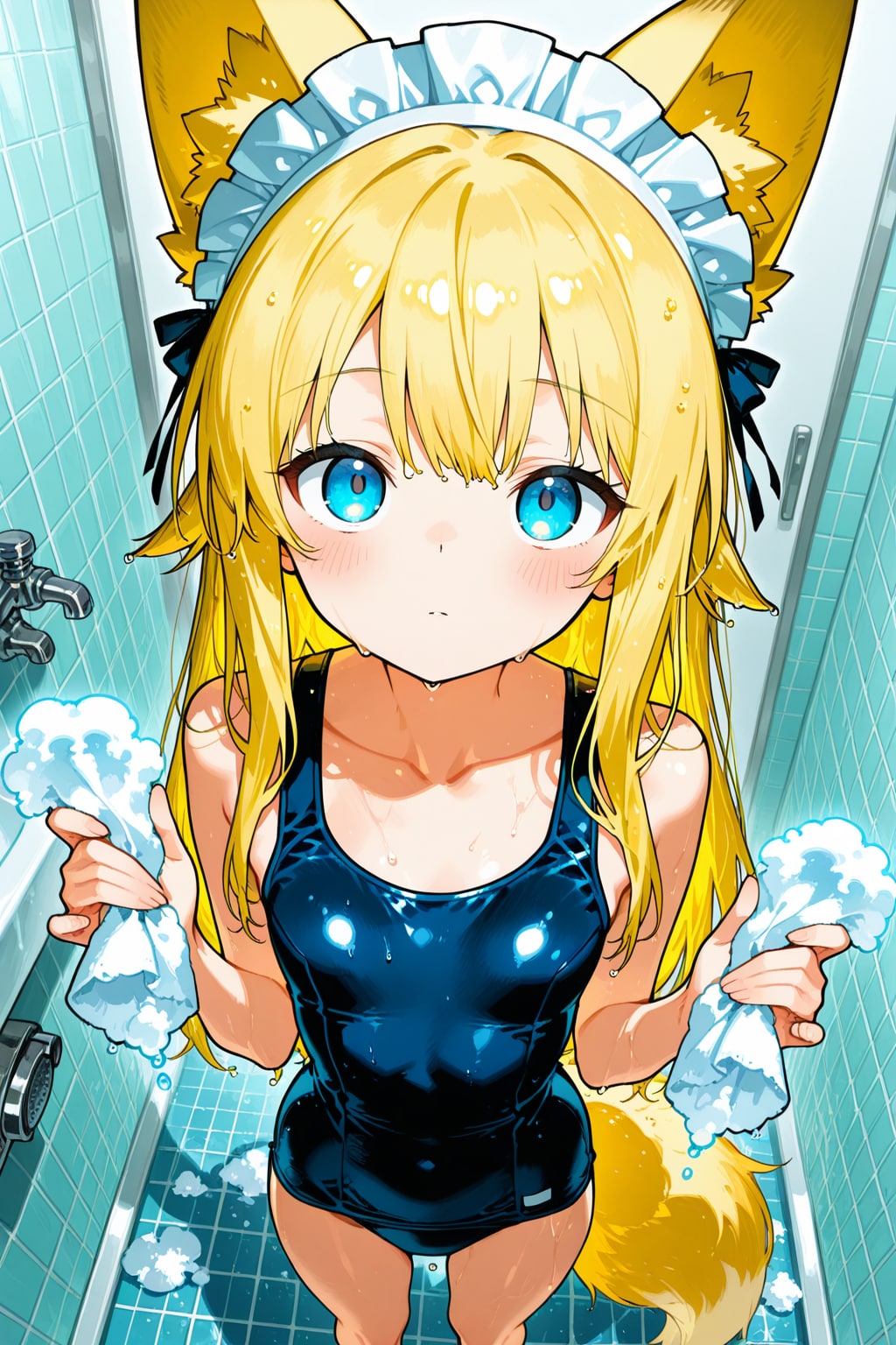 お背中流しますね