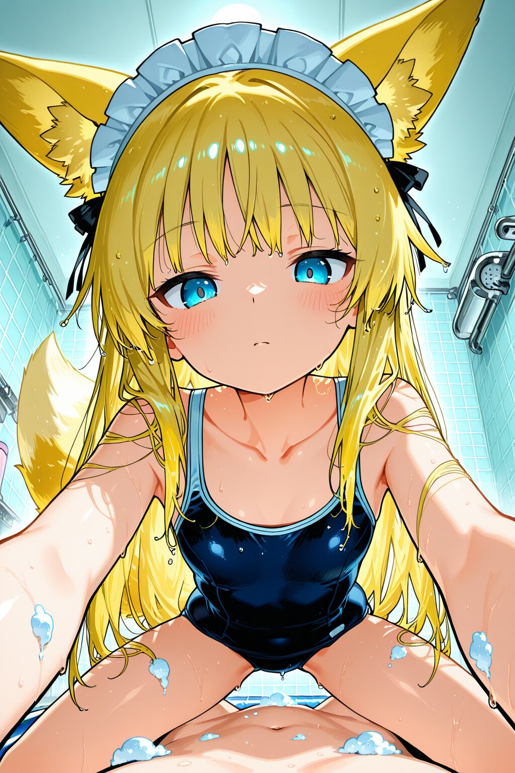 お背中流しますね