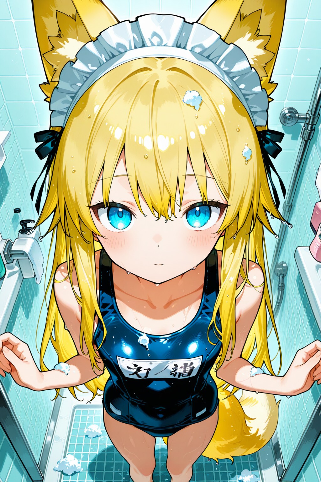 お背中流しますね