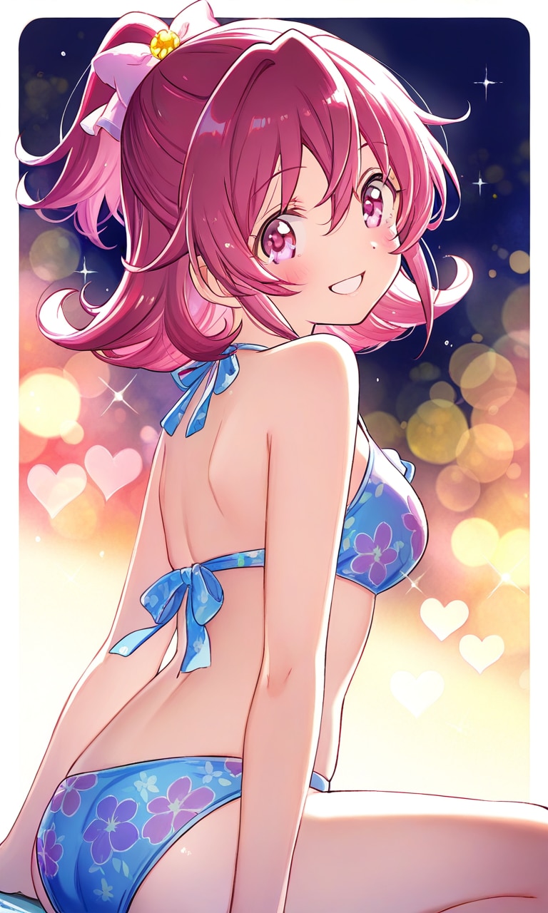 Flower bikini🌺相田マナ。