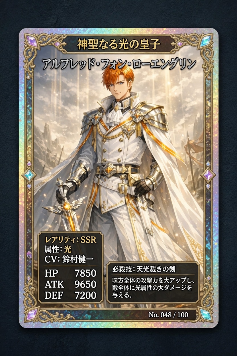 SSRカード作ってみた | の人気AIイラスト・グラビア